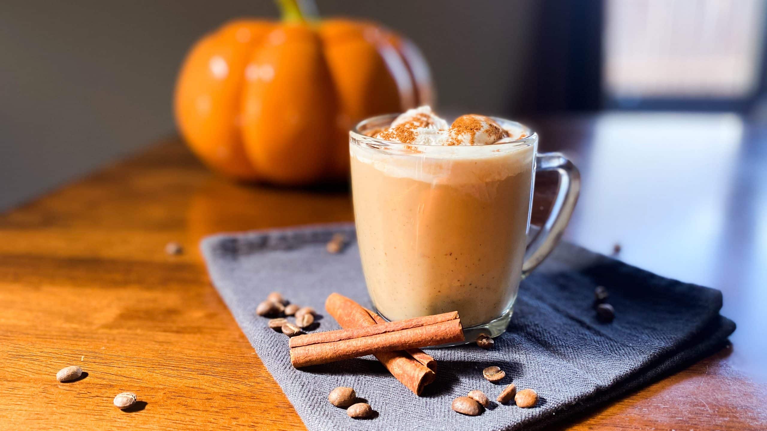 Paleo Pumpkin Spice Latte (Gluten-free, Dairy-free, & Vegan)