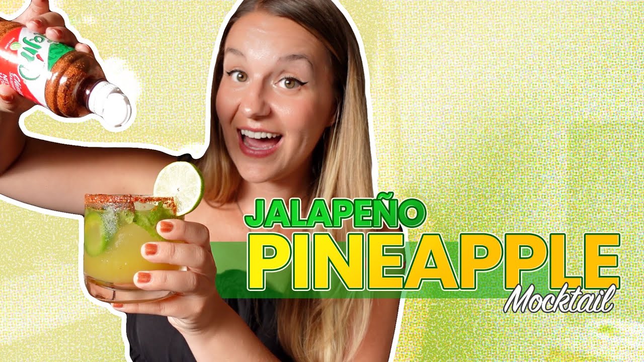 Organic Jalapeño Pineapple Mocktail