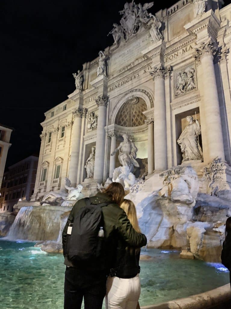 Jeff Sarris & Amara Andrew Photo taken by Stranger in Rome, Italy 2024