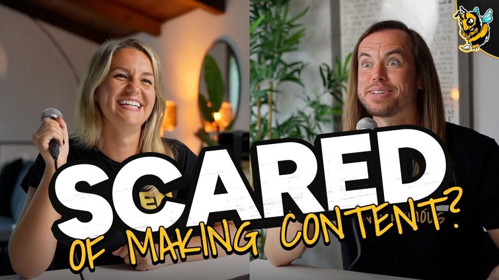 Are you afraid to be on camera? Do this.
