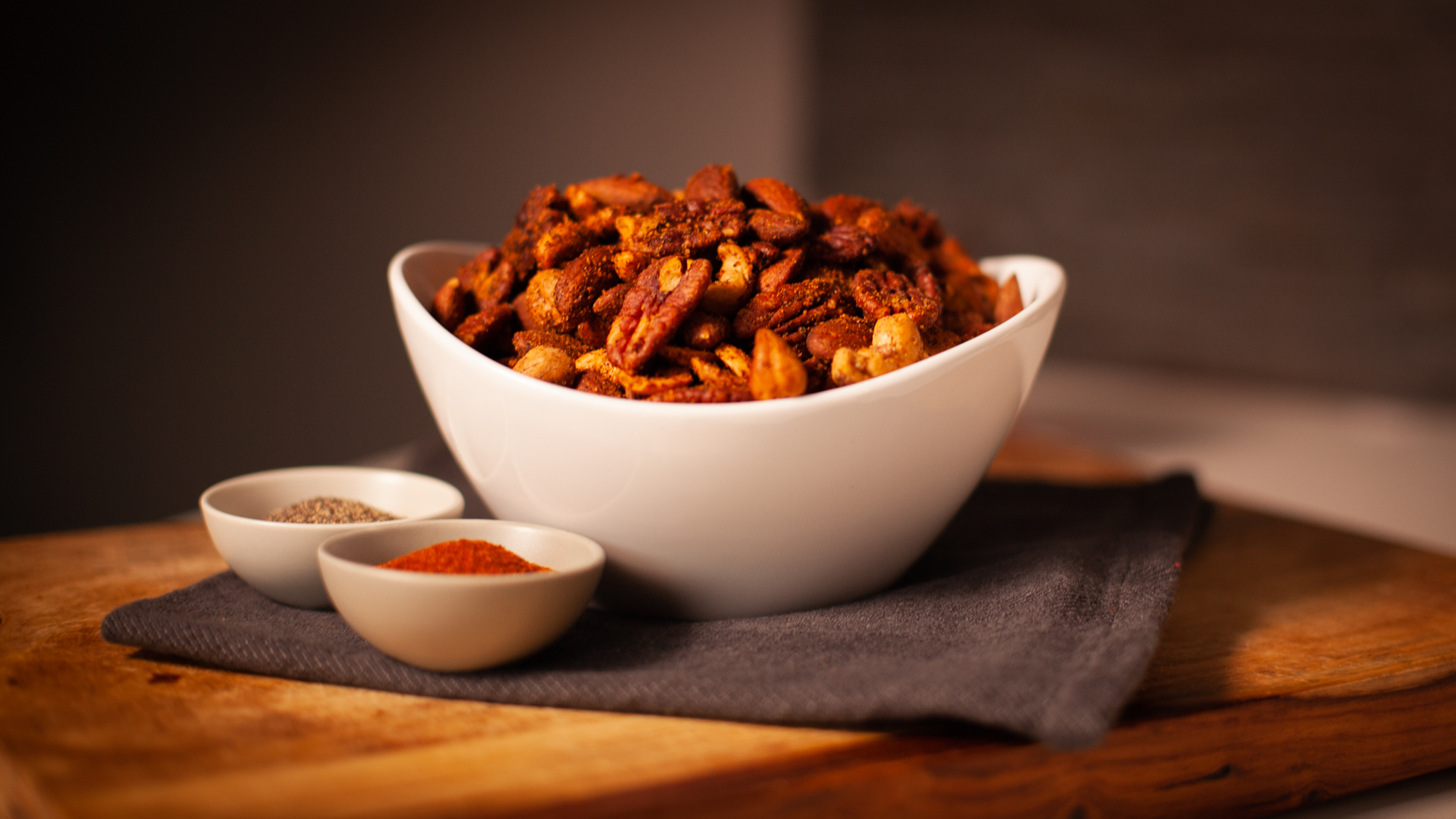 Partylicious Salty, Spicy Party Nuts recipe (Gluten-free, Dairy-free, & Peanut-Free!)
