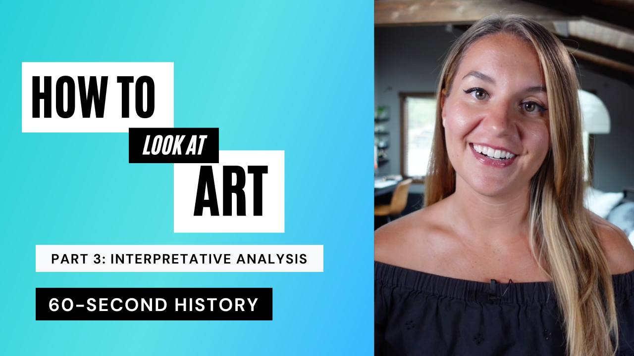 How to Look at Art – The Interpretative Analysis