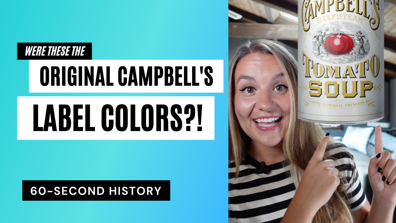 What Were the Original Campbell’s Soup Can Colors?! 🍲