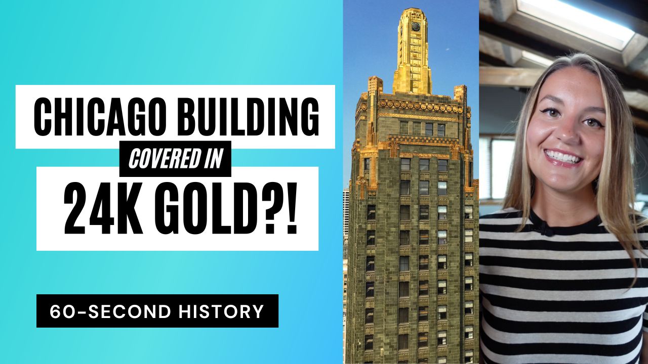 This Chicago Building is Covered in 24k Gold?!