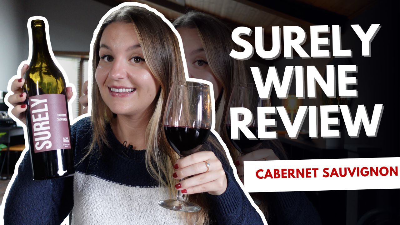 Surely Non-alcoholic Cabernet Sauvignon Wine Review! 🍷